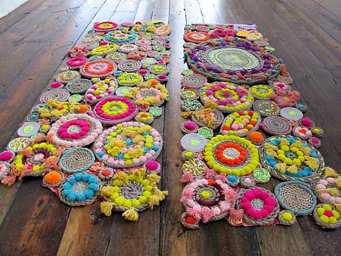 Невероятно красивые коврики ручной работы