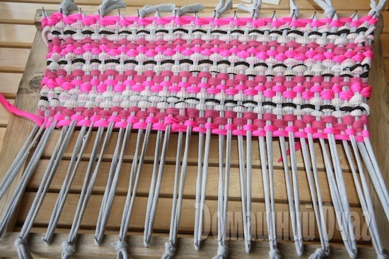 плетение ковриков
