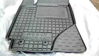 Водительский коврик для Geely Emgrand EC7 (Avto-gumm)
