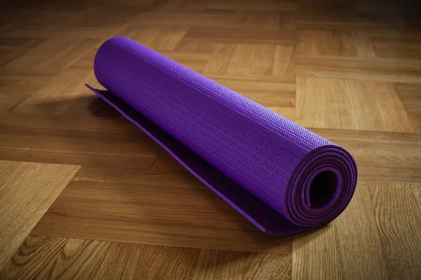 Циновка йоги — стоковое фото