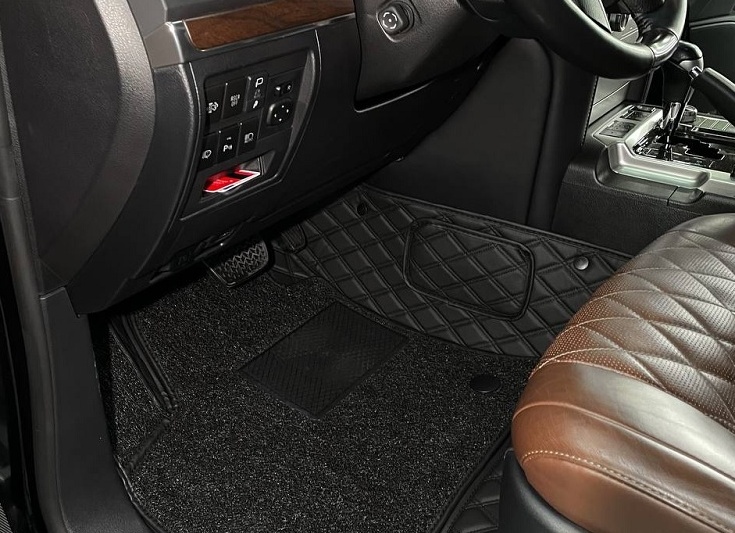 3D Коврики в салон на Toyota RAV4 (XA50). Коврики из экокожи в салон на Toyota RAV4 (XA50).