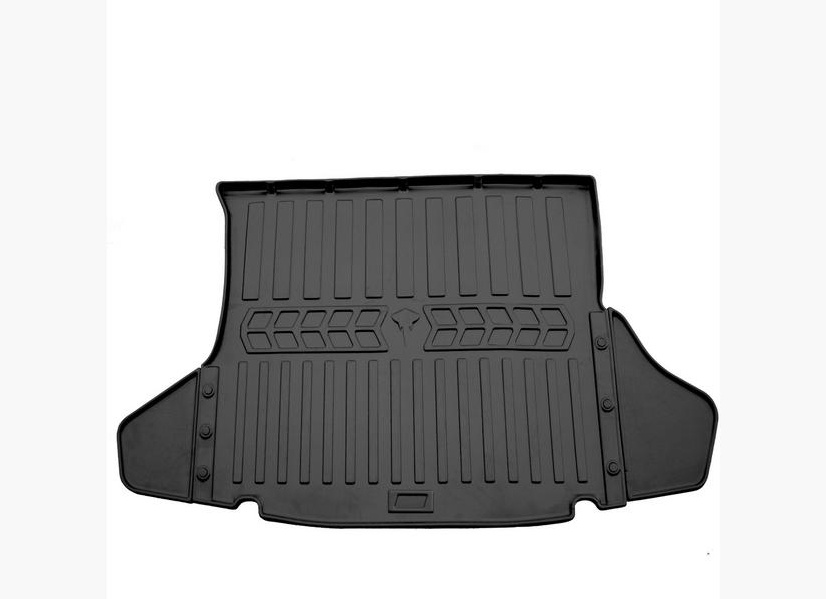 3D Коврики в багажник на Toyota Land Cruiser 200. Коврики из экокожи в багажник для Toyota Land Cruiser 200. Фото и видео.